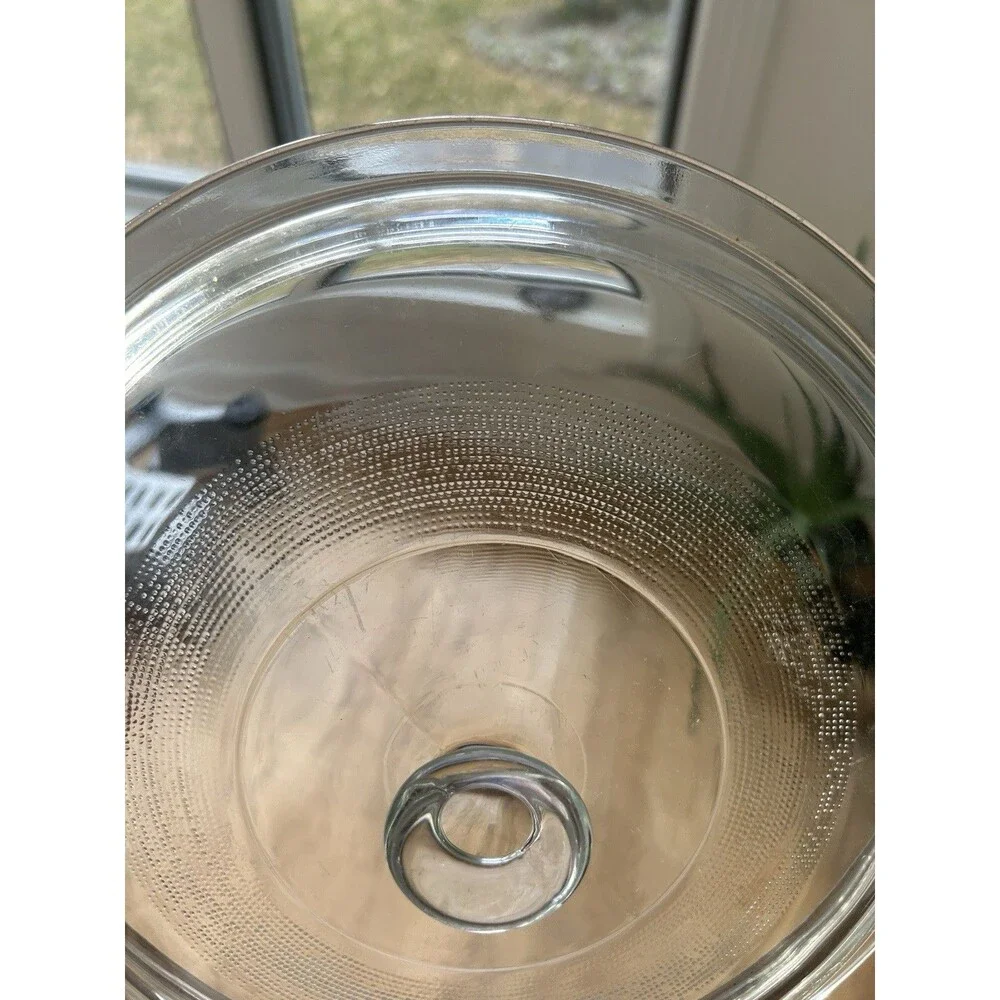 Pyrex Corning Ware Replacement Clear Glass Lid, USA 3 QT